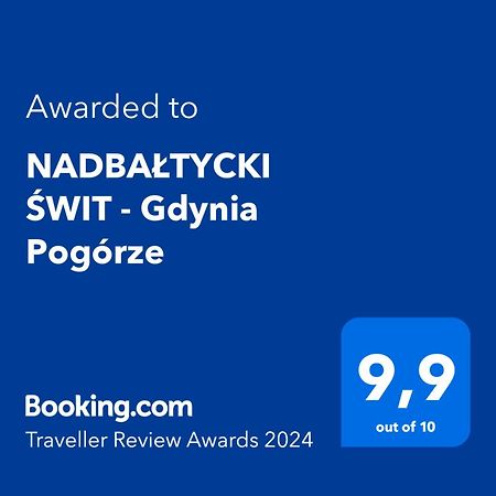 Nadbaltycki Swit - Gdynia Pogorze Lejlighed Eksteriør billede